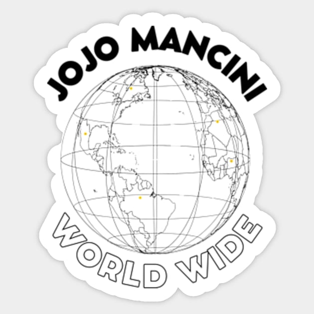 jojo mancini world wide design Sticker by JoJoMancini